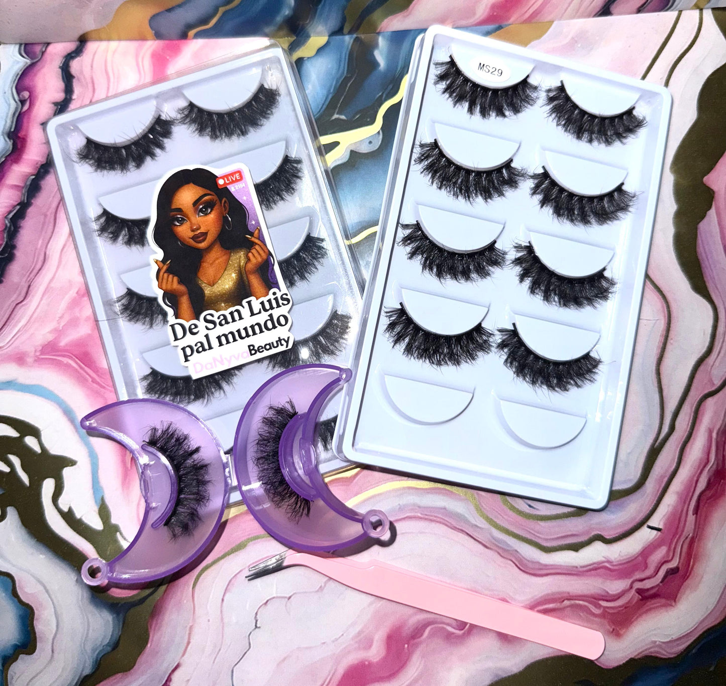 MS29 – My Style Fluffy Queen (Set de 5 pares)