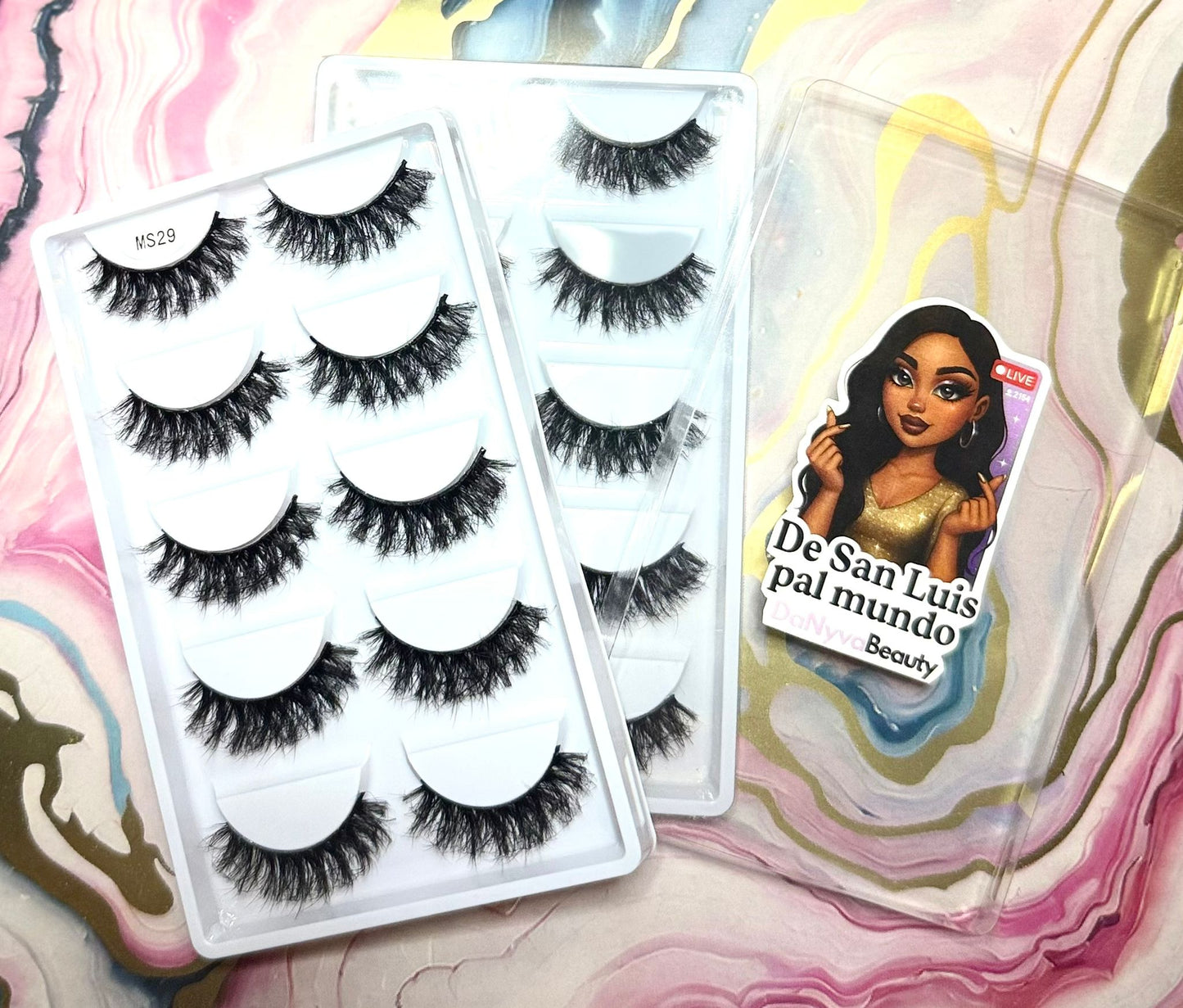 MS29 – My Style Fluffy Queen (Set de 5 pares)